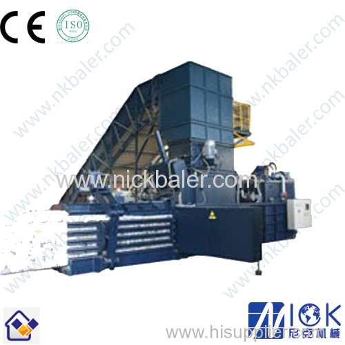 Horizontal Baler machine with two ram baler