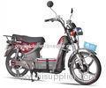 Mens Powerful Coolest AOWA Electric Bikes Light Red Electric Pedal Bikes