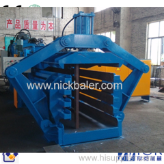 Hydrauic compactor strapping machine