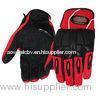 Women Motorcycle Gloves Sport Racing Leather Riding Gloves With Reflective Stripe