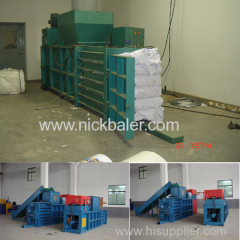 horizontal baling/horizontal baling press machine/automatic horizontal baling press machine