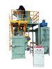Electric Fuel Auto Shot Blasting Machine 150Kg Load Capacity Environmental Friendly