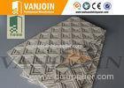 Green Breathable Flexible Wall Tile Light Weight Soft Tile For Exterior Wall