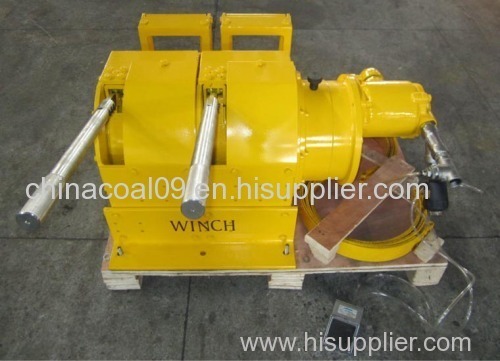 8 KN Air Scraper Winch with Scraper Pan