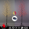 Led tree lights with color changing frosted balls