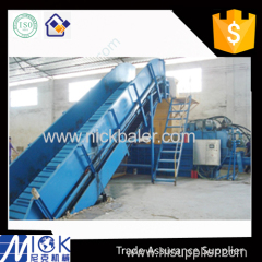 paper into cube machine horizontal compress machine