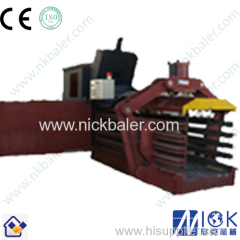 auto tie baler with hydraulic packing machine