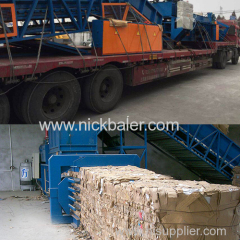 Heavy Duty Baler with Used Baler Recycling machine