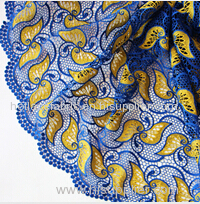 Guipure chemical lace african fabric for dress