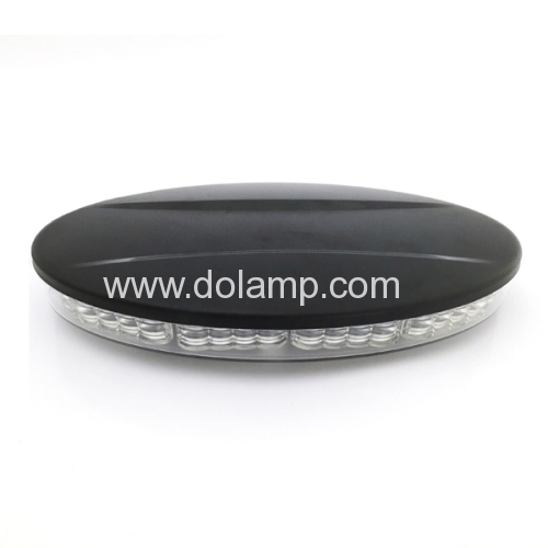 Oval Super Slim 20W LED Emergency Warning mini bar