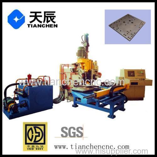 CNC Hydraulic Plate Drilling Punching and Marking Machine