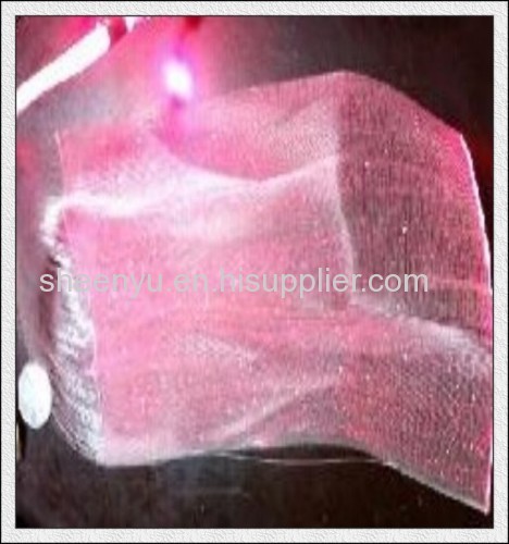 100% Polyester luminous material fabric