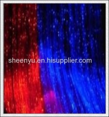 Glowing fabric material for fashion clothes