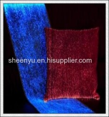 Glowing pillow in night