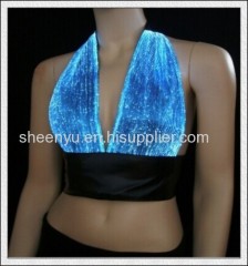 Glowing material for clothes