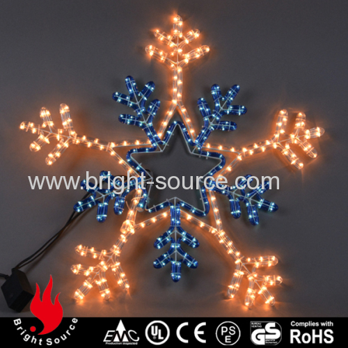 Perfect Snowflake shape led rope lights