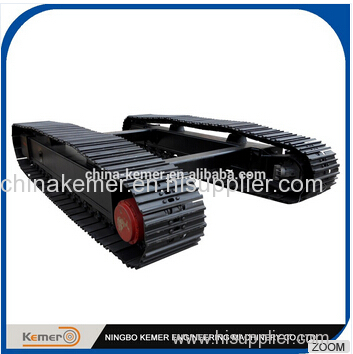 30 ton steel tracked undercarriage / crawler chassis