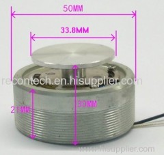 8ohm 20W transducer exciter 50mm vibration speaker driver