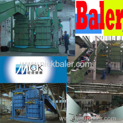 used clothes press machine/textile baling machine