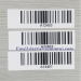 China top destructible label manufacturer custom destructible labelrectangle warranty label with logo and Barcode