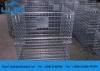 Conveniently assembling Steel Wire Mesh Storage Cages for warehouse