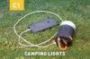 Outdoor Electric 4W LED Camping Lantern Power Bank with SOS Strobe Light