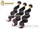 Natural Black 28 Inch Cambodian Body Wave Hair Weft Tangle Free