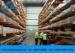 Rigid Cold Rolling Steel cantilever lumber storage racks for Industrial Workshop