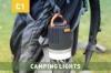 Waterproof IP65 Rechargeable Battery Operated Camping Lantern Led Camp Lights