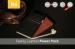 Durable Leather Look Portable USB Power Bank With Li-Polymer 6000mah Capacity