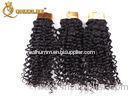 Queenlike Loose Wave / Spring Curl European Human Hair Extensions Deep Wave