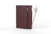 Thin Fast Charge Leather Style Card Power Bank Leather Travel Charger Real Pu Power