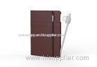 Thin Fast Charge Leather Style Card Power Bank Leather Travel Charger Real Pu Power