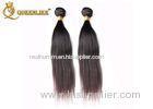 Straight Double Weft Cambodian Human Hair Grade 7A / 8A Virgin Hair