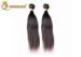 Straight Double Weft Cambodian Human Hair Grade 7A / 8A Virgin Hair