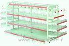 Cold Rolled Steel Single Sided Supermarket Retail Display Racks with Six Layers