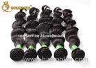 Black Women Human Hair Extension Virgin Brazilian Human Hair for Salon / Personal Beauty