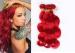 Peruvian Red Peruvian Body Wave Hair Bundles 24 Inch Hair Extensions