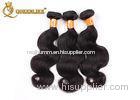 100% Virgin Body Wave / Deep Curly Indian Human Hair Weave Bundles