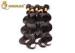 Professional 18" 20" Indian Human Hair Weave Natural Black Hair Extensions