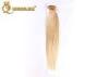 Bleach Blonde Brazilian Body Wave U Tip Hair Extensions Grade 6A / 7A / 8A Virgin Hair