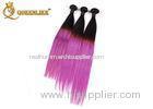 Two Tone Color 16 Inch Brazilian Hair Extensions 100 Virgin Human Hair Weave