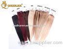 Peruvian Natural Red 20 Inch Micro Loop Human Hair Extensions Tangle Free