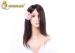 100% Unprocessed Dark Brown Lace Front Human Hair Wigs With Baby Hair