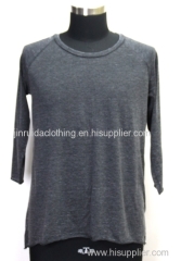 Men's Round Neck knit T-shirt