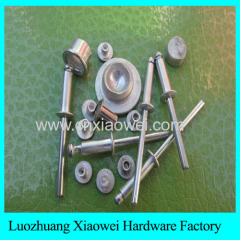 Direct buy China factory price open type round head aluminum blind rivet