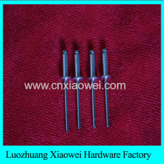 Aluminium steel open type blind rivet