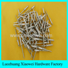 high strength color painted open type aluminum steel blind rivets