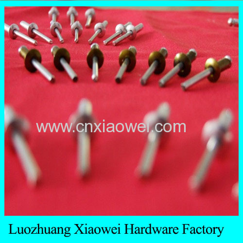 high quality zinc plated blind rivets