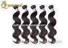 OEM / ODM Malaysian Double Drawn Human Hair Extensions Raw Unprocessed Virgin Hair